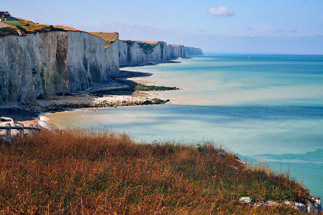 View Over The Bay, Ault, Somme (80), Picardie, France