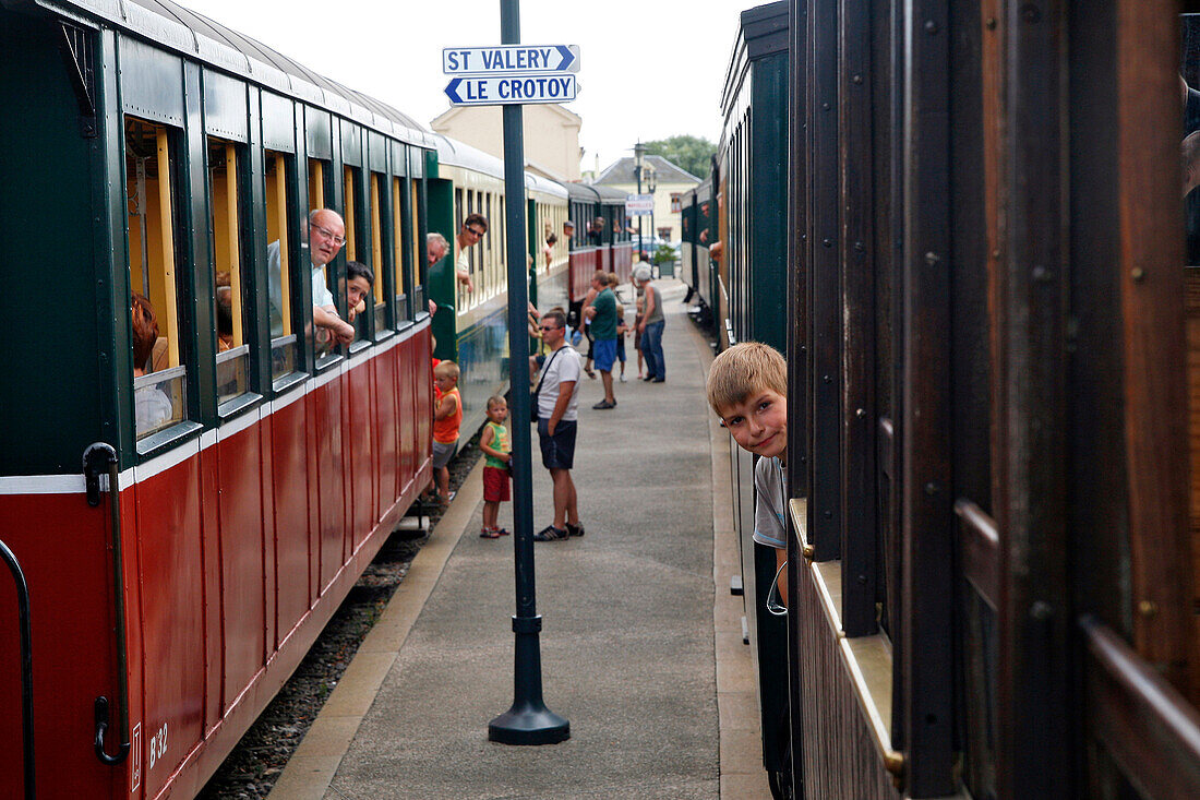 Sightseeing Train Of The Bay Of Somme Railway, Somme (80), Picardie, France