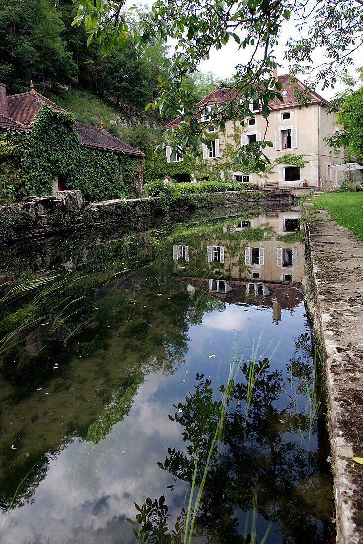 The Mill, Noyers-Sur-Serein, Yonne (89), Burgundy, France