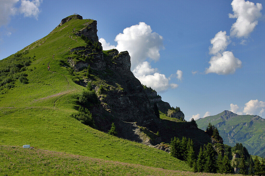 The Roche Parstire In The Beaufortain. The Alps, Savoie (73)