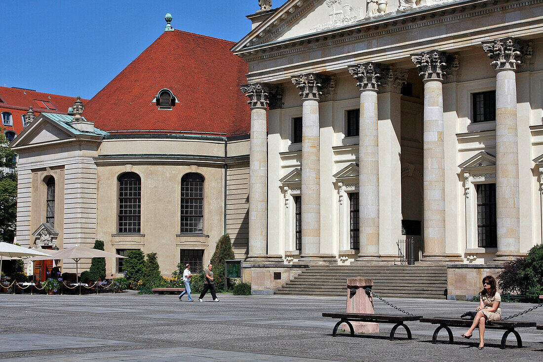 The French Church, Franzosischer Dom, Gendarmenmarkt, Berlin, Germany