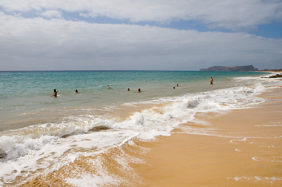 Porto Santo Beach, Vila Baleira, Porto Santo, near Madeira, Portugal