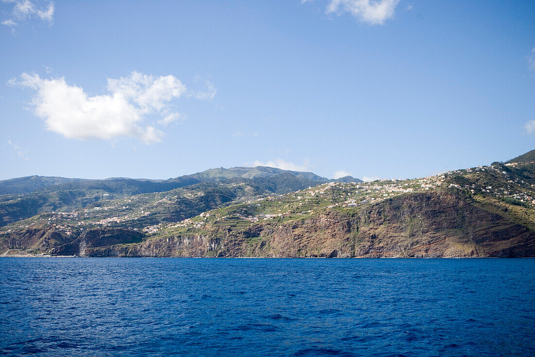 Coastline near Ribeira Brava, Madeira, Portugal