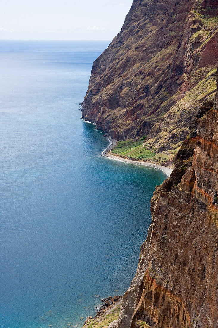 Coastline near Estreito de Camara de Lobos, Madeira, Portugal