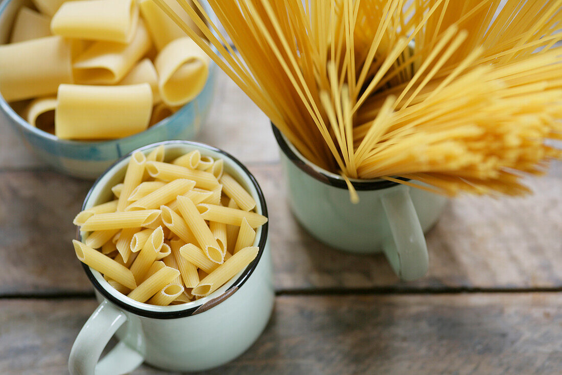 Several pasta