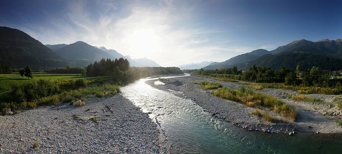 River Gail near Dellach, Carnic Alps, Carinthia, Austria