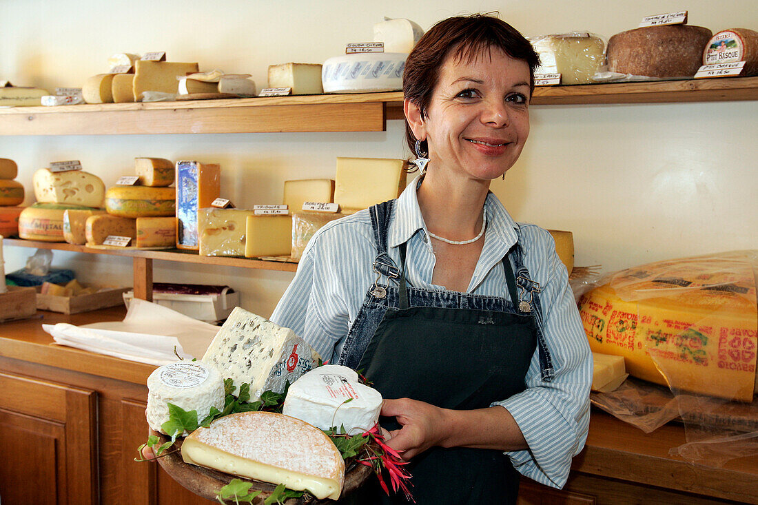 Madeleine Daboron, Cheesemakers 'Chez Madeleine'', Deauville, Calvados (14), Normandy, France