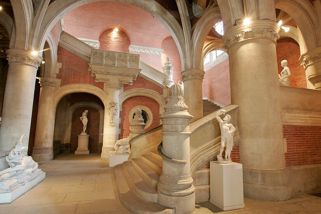 Monumental Stairway, Augustins Museum, Museum Of Fine Arts, Toulouse, Haute-Garonne (31), France