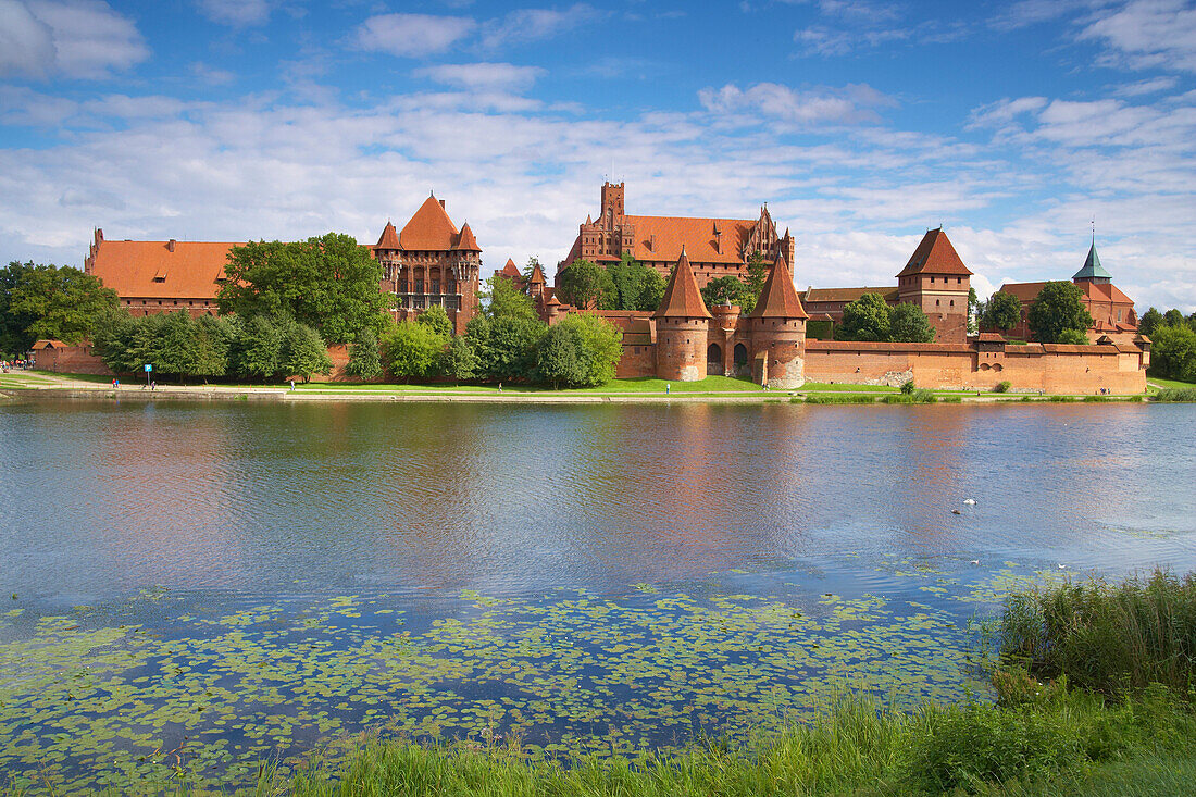 Malbork (Marienburg) an der Nogat, Ostpreußen, Polen, Europa