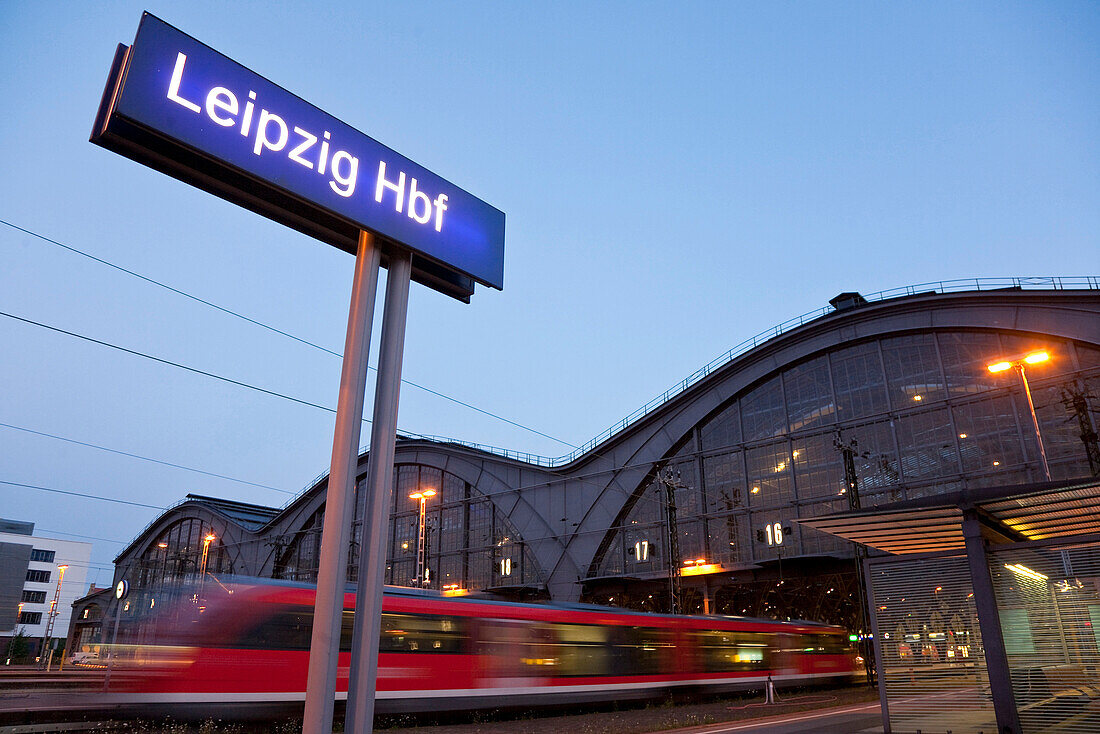 Central station, Leipzig, Saxony, Germany