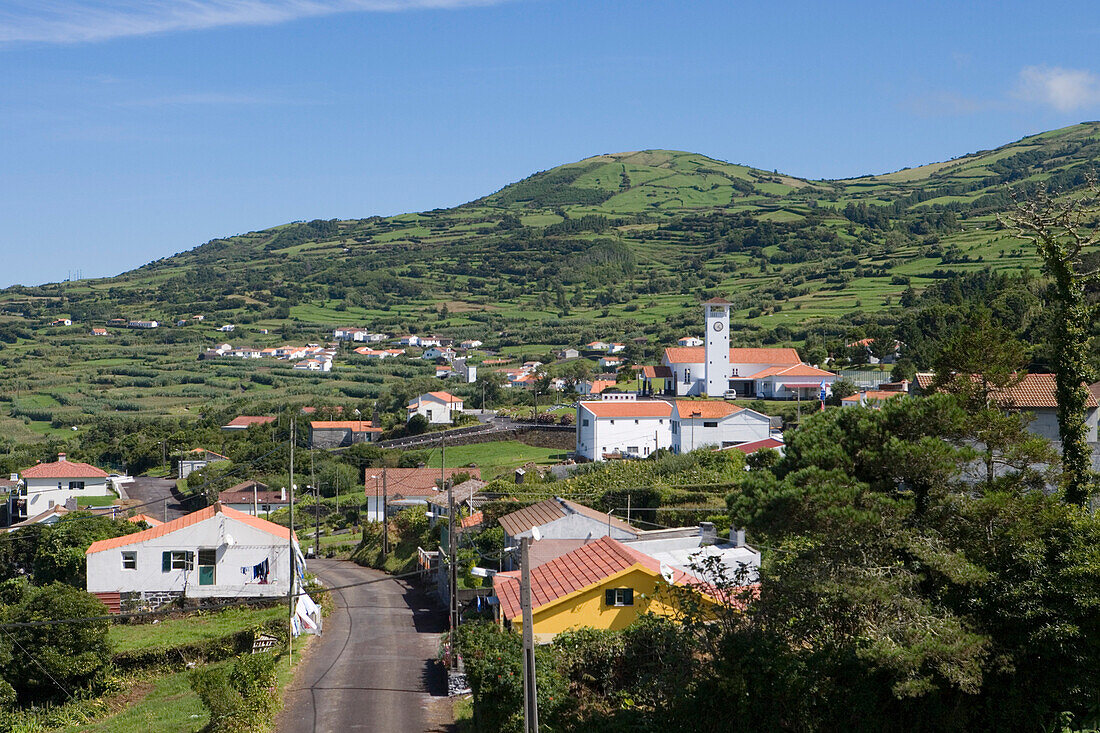 Ortschaft Praia do Norte, Insel Faial, Azoren, Portugal, Europa