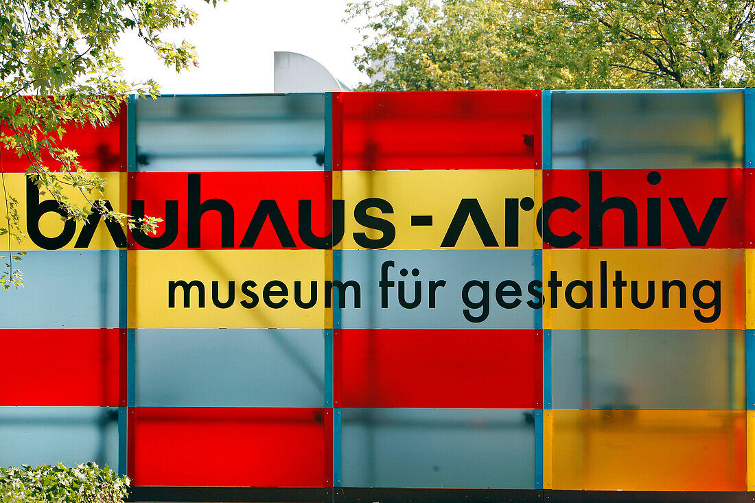 Bauhaus Archives, Bauhaus Archiv, Museum Fur Gestaltung, Berlin, Germany