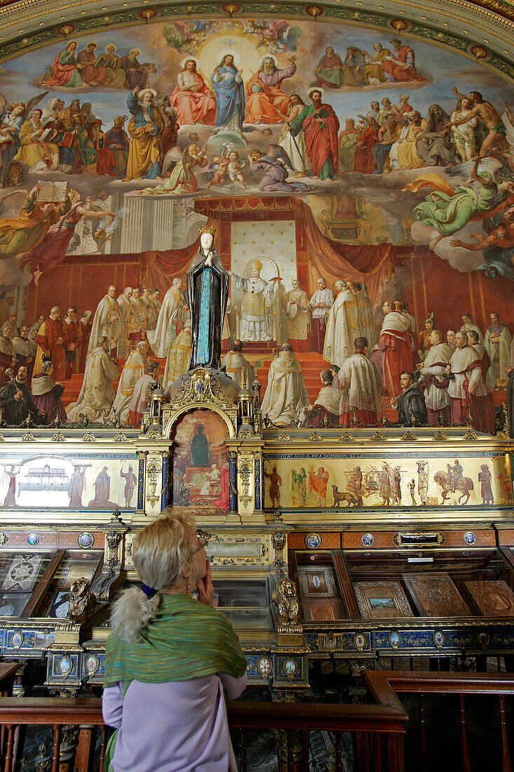 Murals In The Vatican Museum, Italy