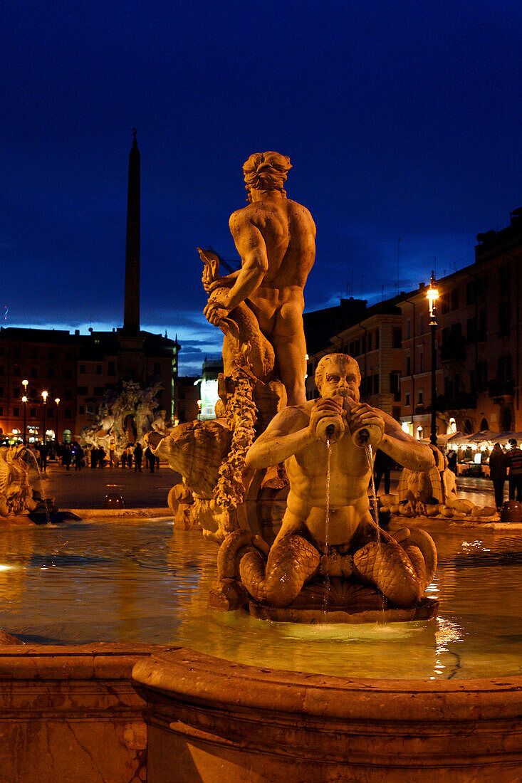 Fountain, Piazza Navona, Rome