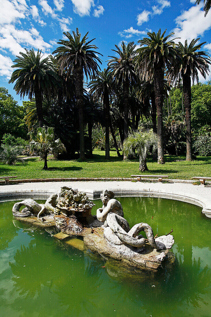 Botanical Gardens, Trastevere Neighborhood, Rome