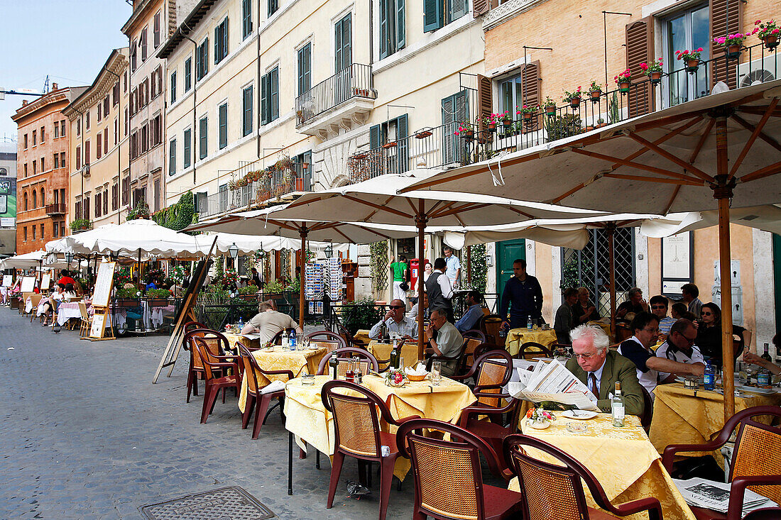 Sidewalk Cafe, Piazza Navona, Rome