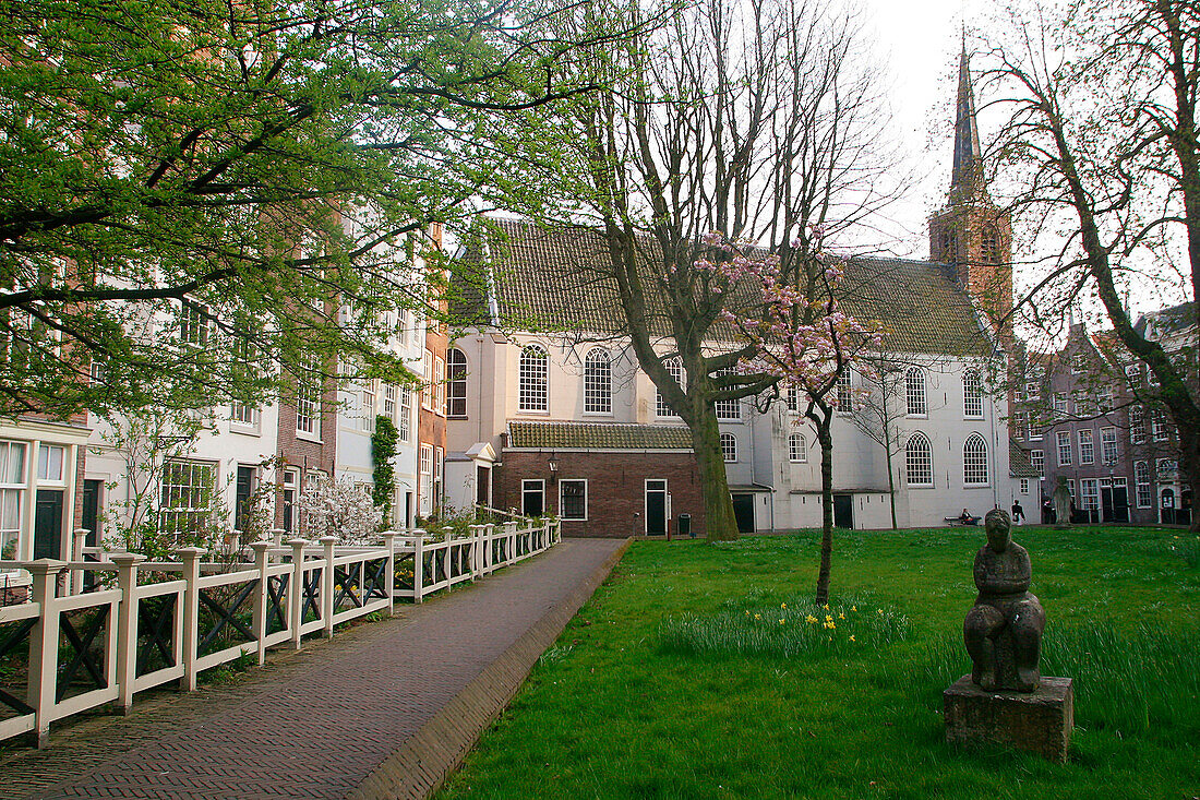 Church In The Begijnhof Neighbourhood, Amsterdam, Netherlands