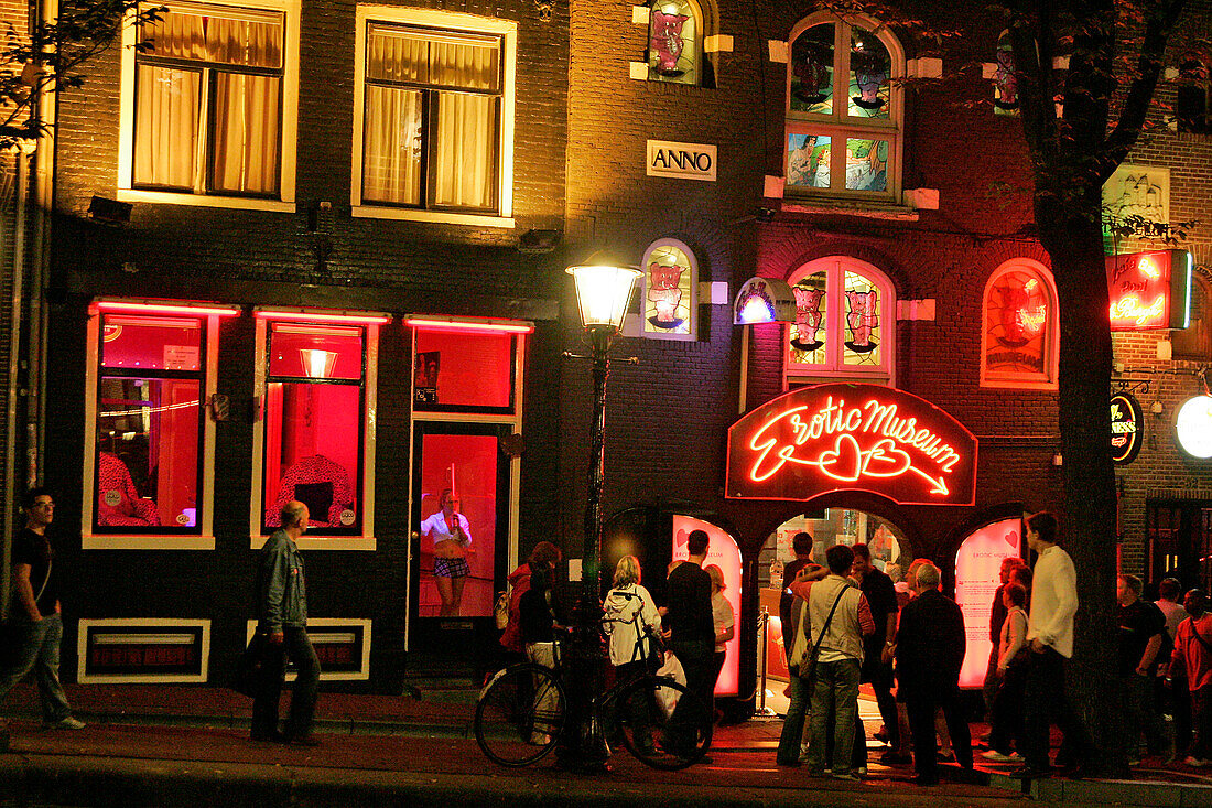 The Red Light District, Amsterdam, Netherlands