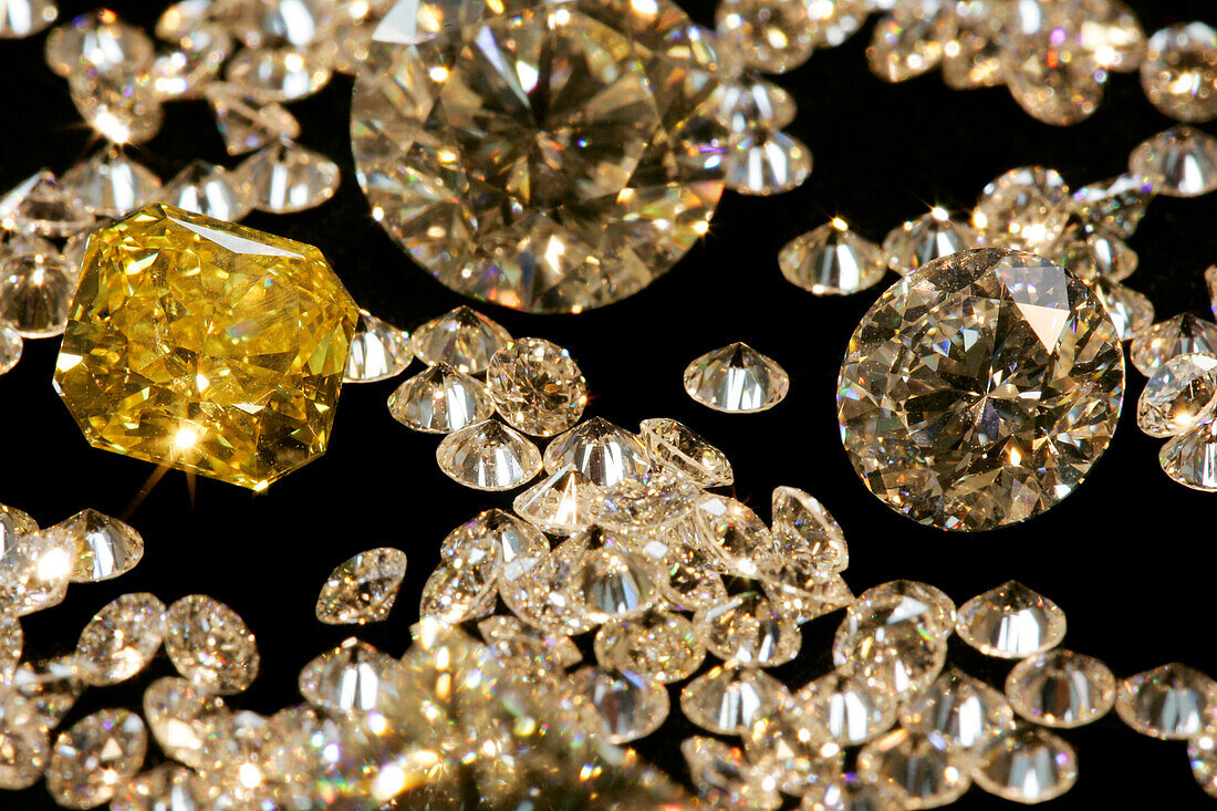 Gassan Diamonds' In A Black Case, Amsterdam, Netherlands