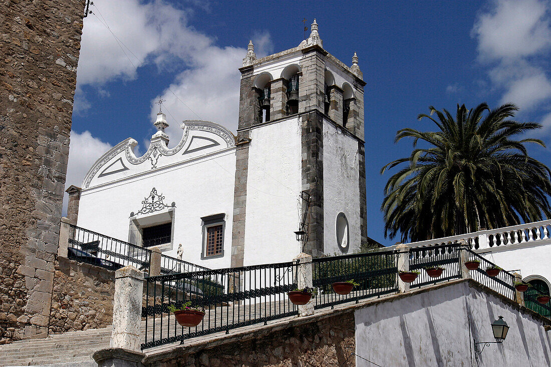 Church Tower And Church Of Serpa, Alentejo, Portugal