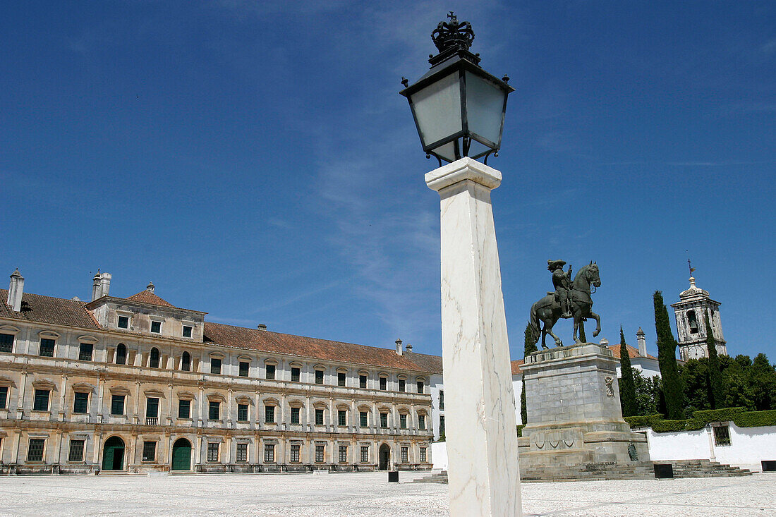 Central Square Of The Ducal Palace, Vila Vicosa, Alentejo, Portugal