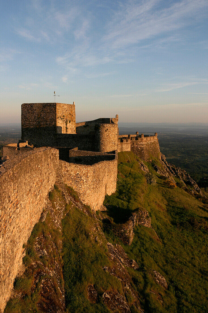 Fortified Castle In The Fortified Town Of Marvao, Alentejo, Portugal