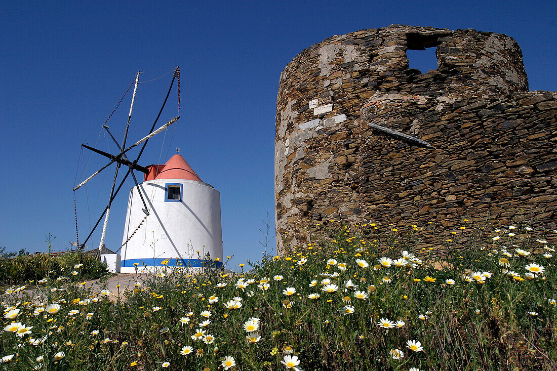 Windmill, Odemira, Alentejo, Portugal