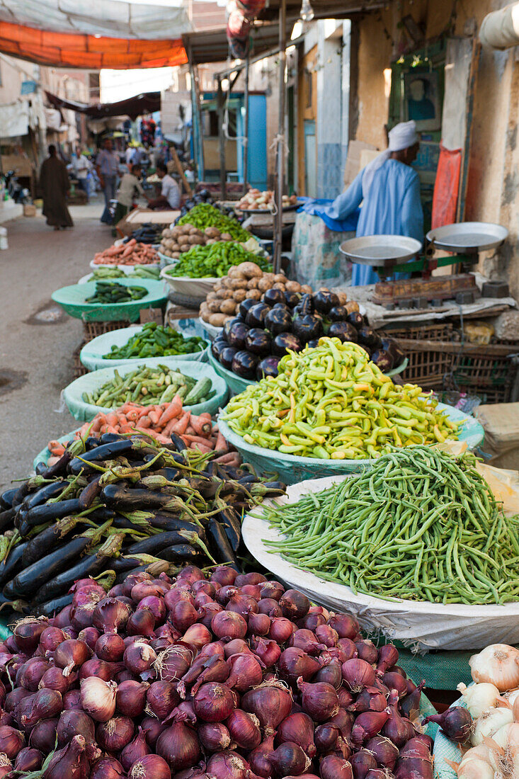 Markt von Kharga Oase, Libysche Wüste, Ägypten