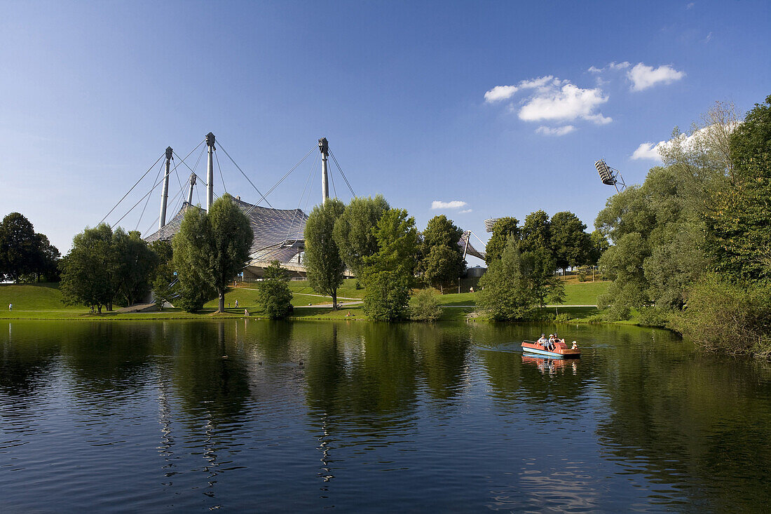 Olympia Park, Munich, Upper Bavaria, Bavaria, Germany, Europe