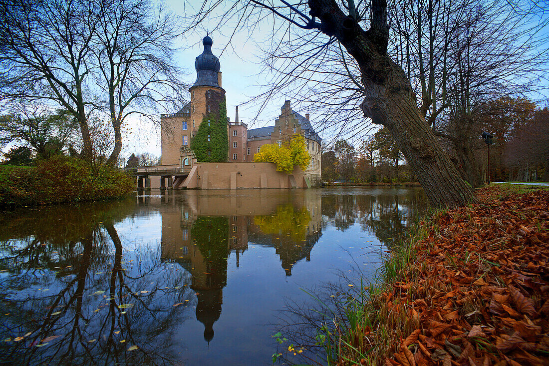 Gemen castle, Borken, Muensterland, North Rhine-Westphalia, Germany