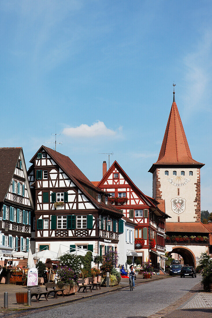 The Tower of the Upper Gate, Gengenbach, Baden-Wurttemberg, Germany