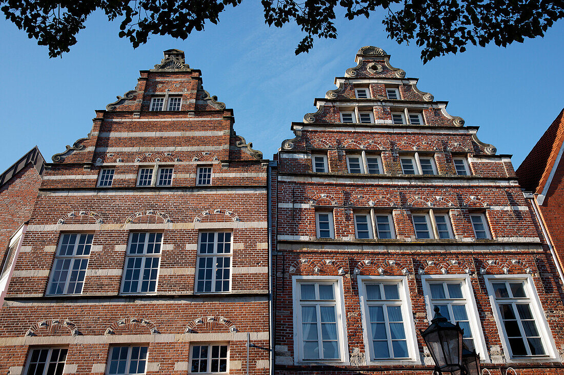 Pelzer Houses, Emden, East Frisia, Lower Saxony, Germany