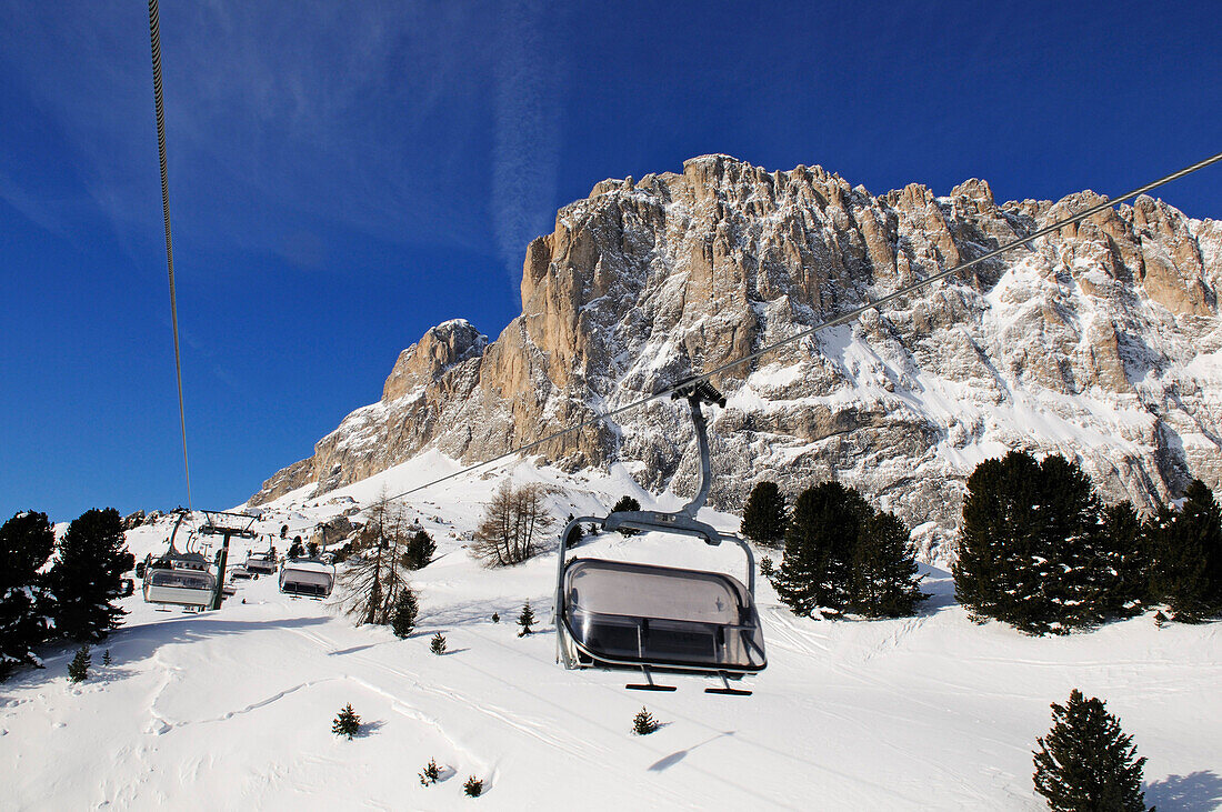 Cable Car, Sella Ronda, Groeden, South Tyrol, Italy