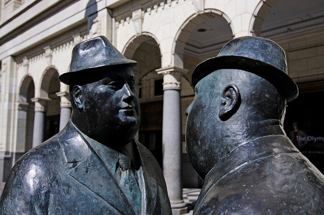 Sculptures, Stephen Avenue Mall, Calgary, Alberta, Canada