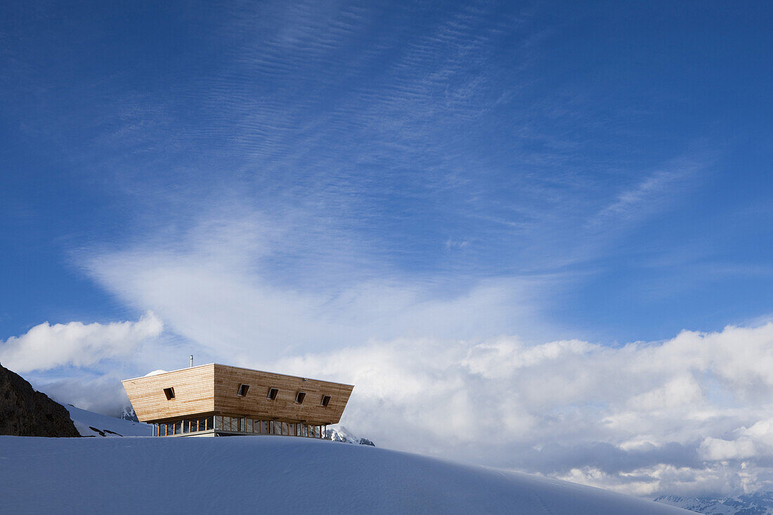 Mountain lodge Corno Gries, Val Bedretto, Canton of Ticino, Switzerland