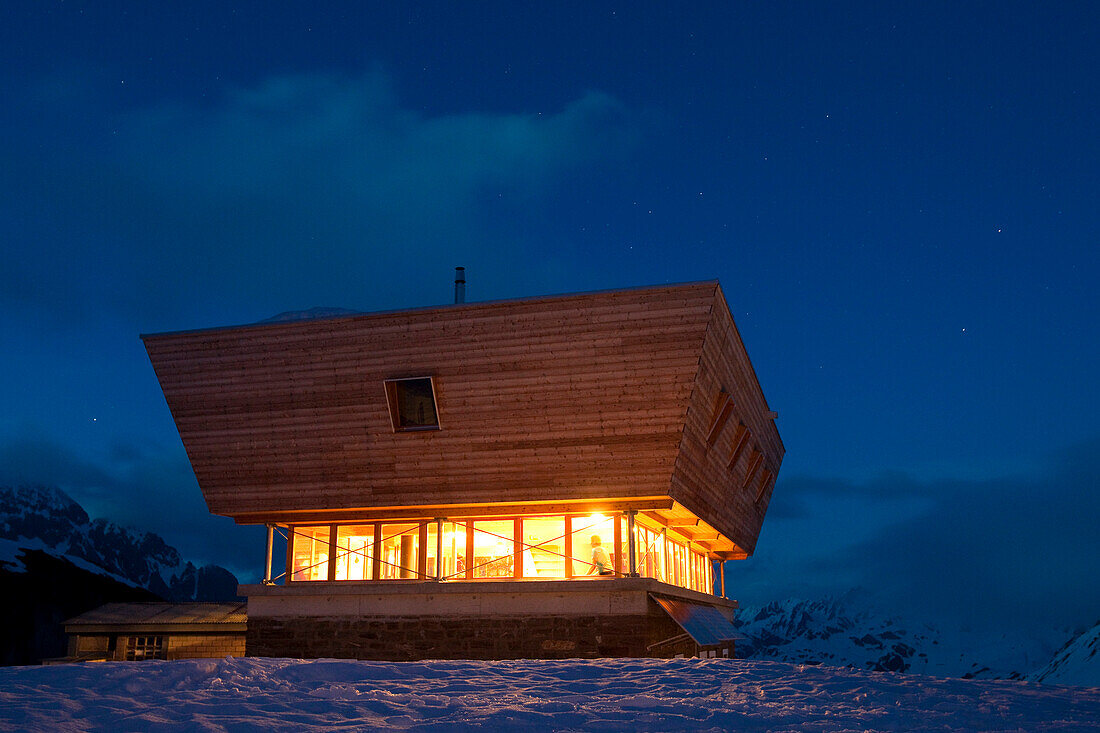 Berghütte Corno Gries, Val Bedretto, Kanton Tessin, Schweiz