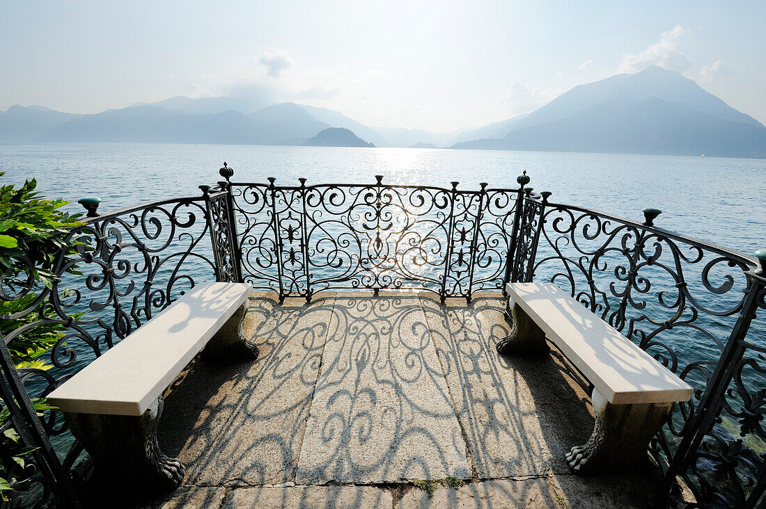 Viewpoint at Lake Como, Varenna, Lombardy, Italy