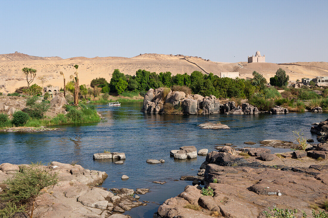 Nile River Cataract, Aswan, Egypt