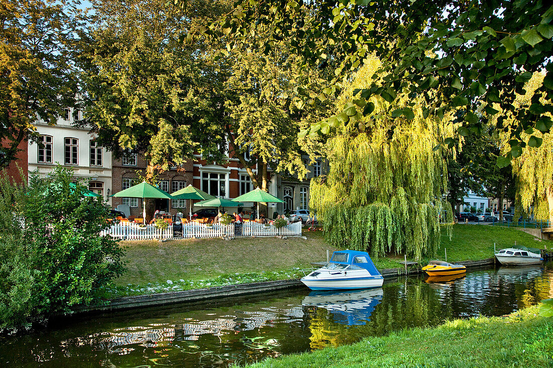 Gracht, Friedrichstadt, Schleswig-Holstein, Deutschland