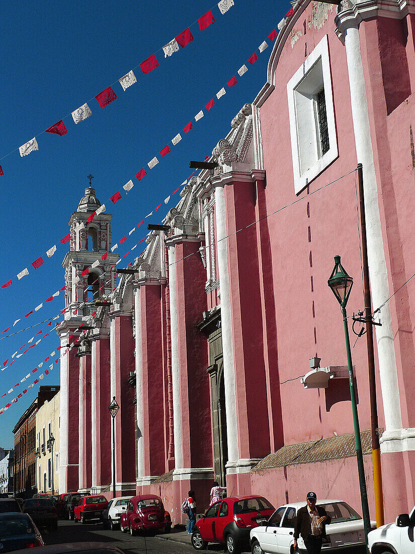 Iglesia de San Jeronimo. Puebla,  México.