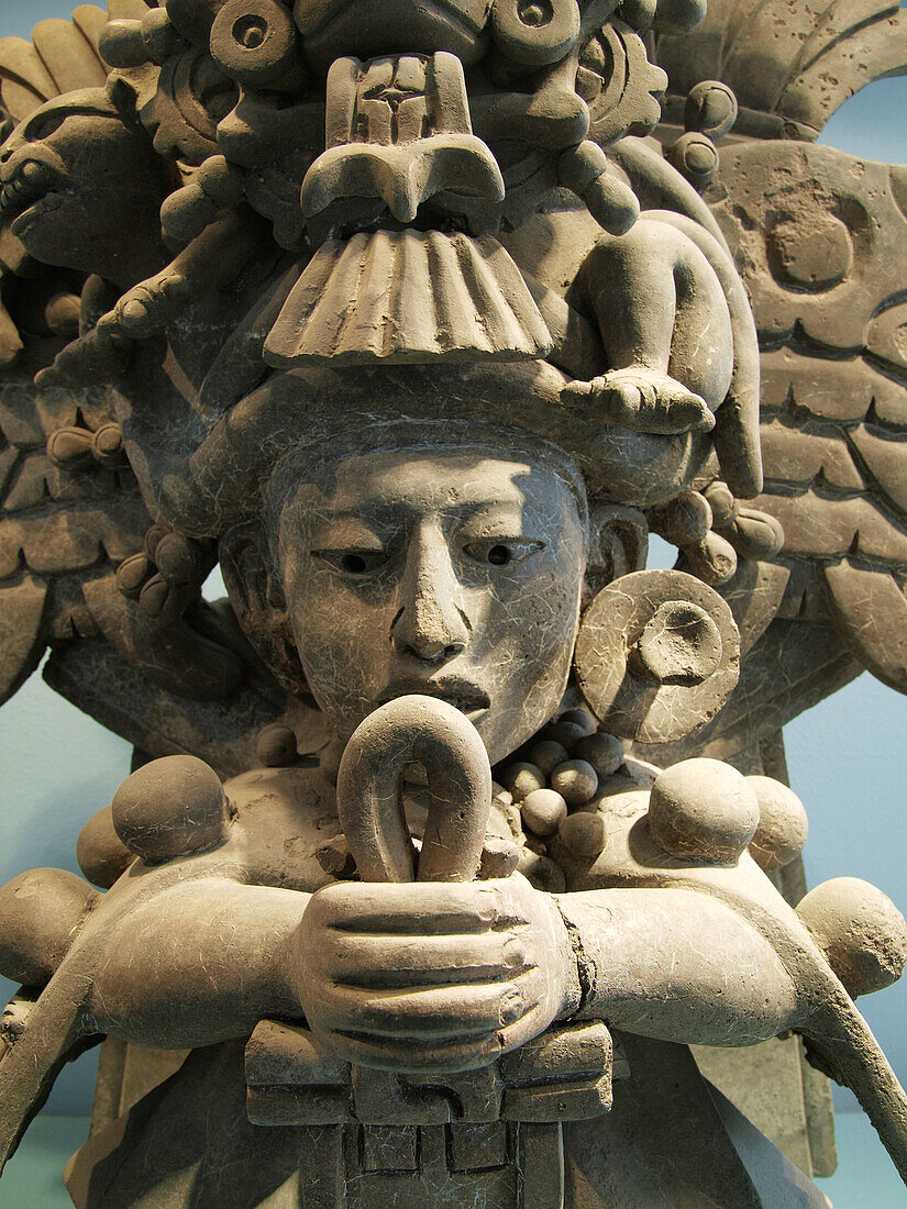Zapotec Urn. Museo Amparo. Puebla. México