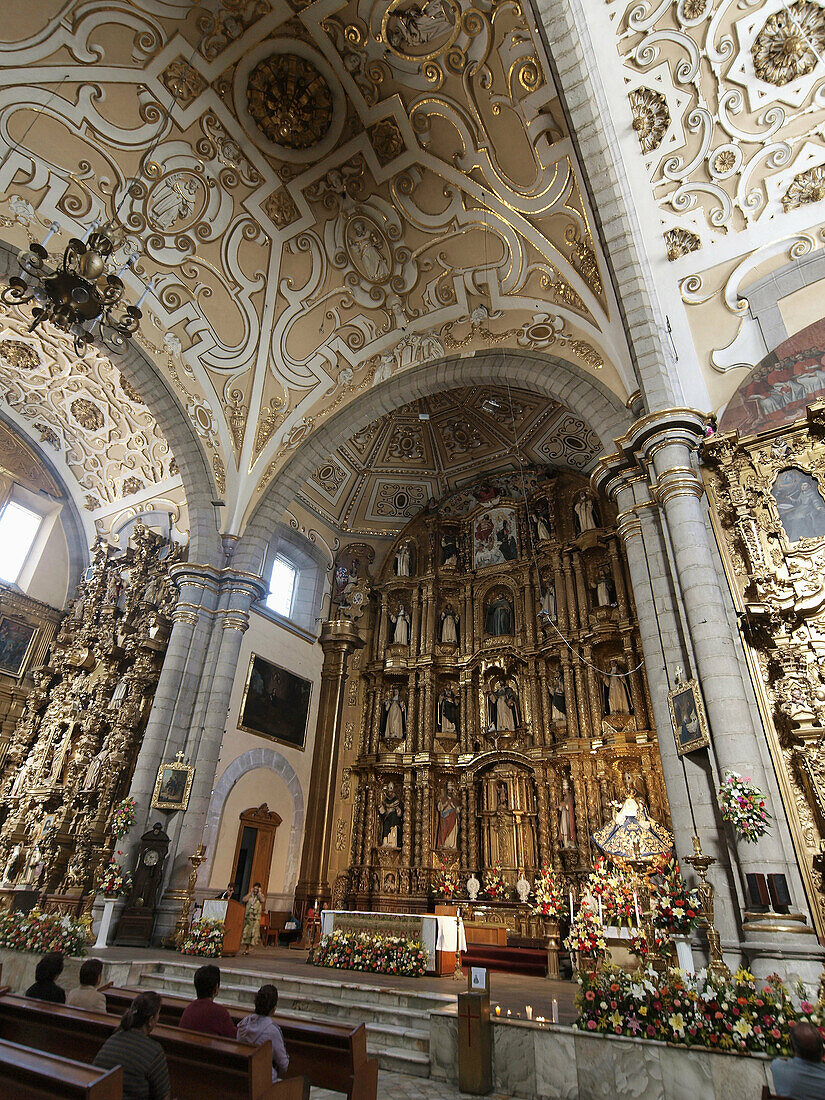 Iglesia de Santo Domingo. Puebla,  México.