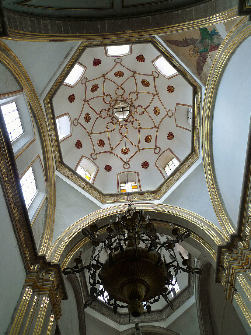 Iglesia de San Francisco Dome. Ciudad de México.