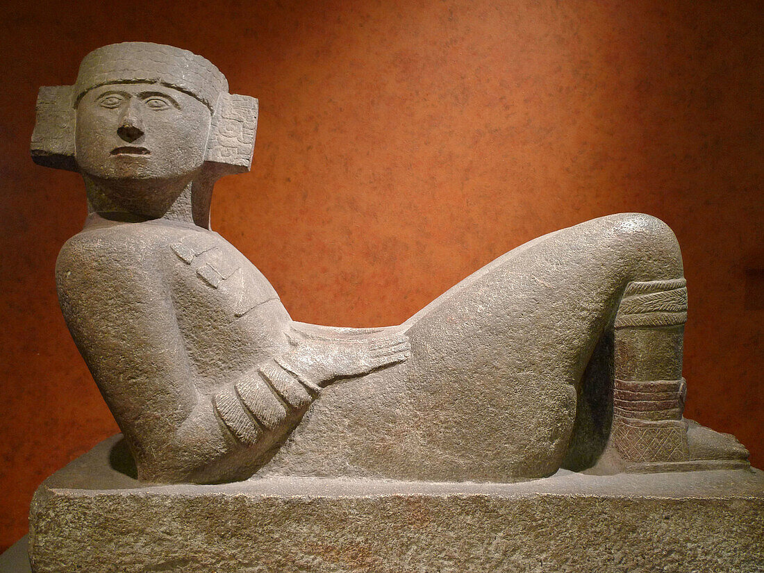 Chac mool. Museo Nacional de Antropologia. Ciudad de Mexico