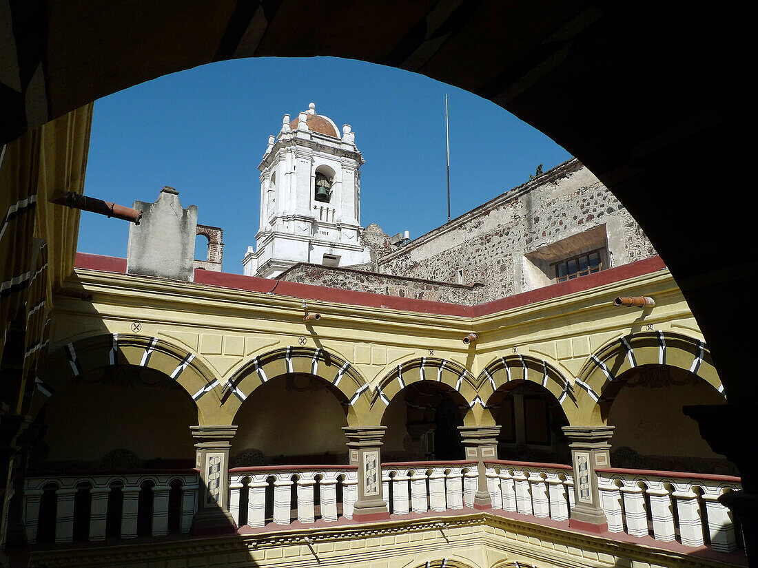 Antiguo Convento de Santa María de Los Angeles,  conocido como Convento de Churubusco hoy Museo de las Intervenciones. Ciudad de Mexico