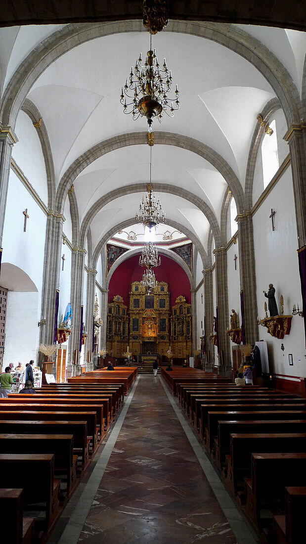Convento de Corpus Chisti,  norte de Ciudad de México.