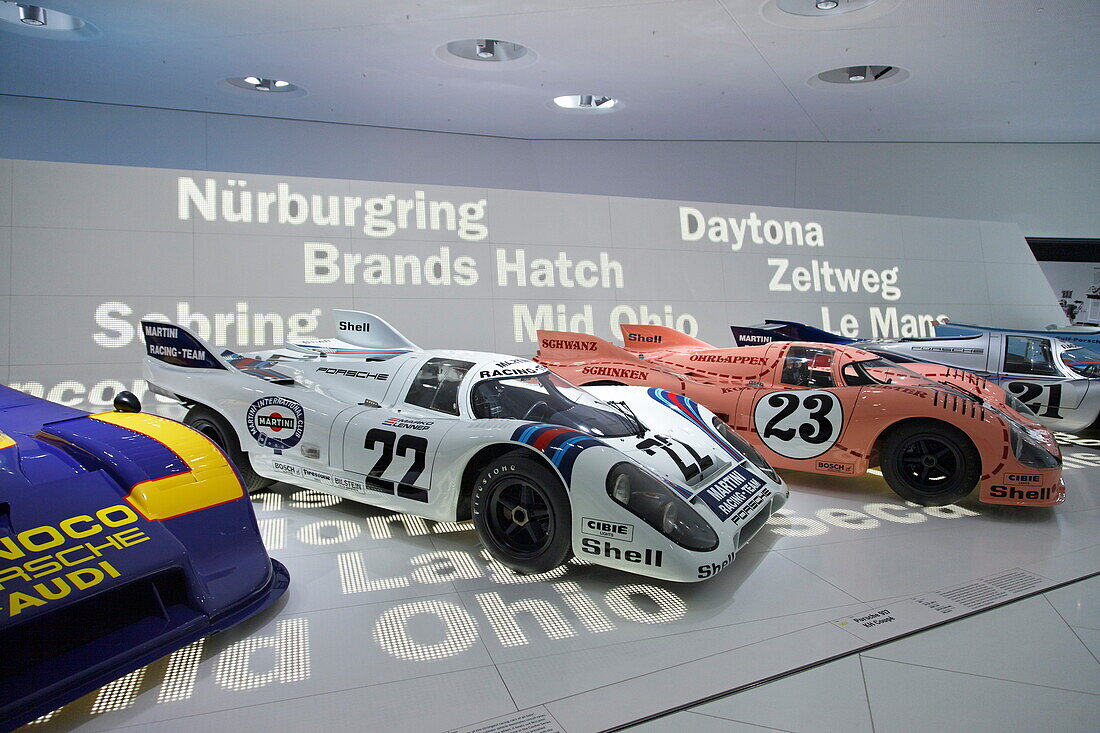 Porsche Museum, Stuttgart, Baden-Württemberg, Deutschland