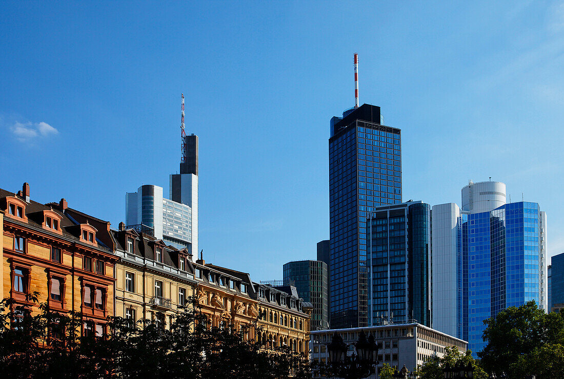 Hochhäuser, Opernplatz, Frankfurt am Main, Hessen, Deutschland