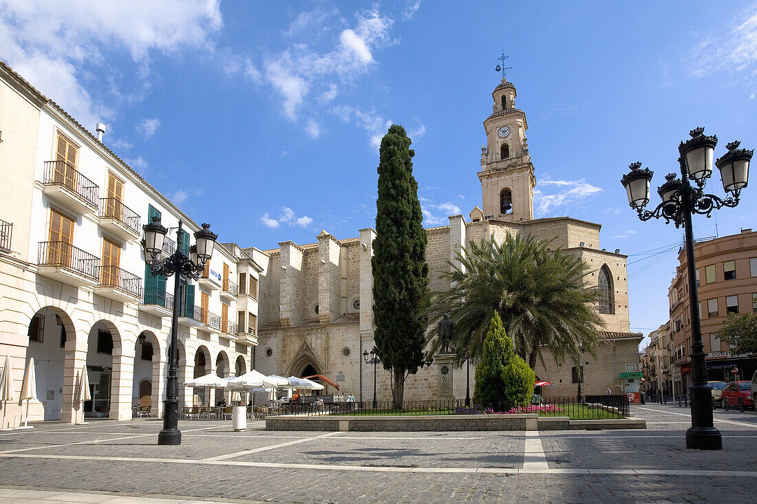 St Mary´s collegiate church,  Gandia. Valencia province,  Comunidad Valenciana,  Spain