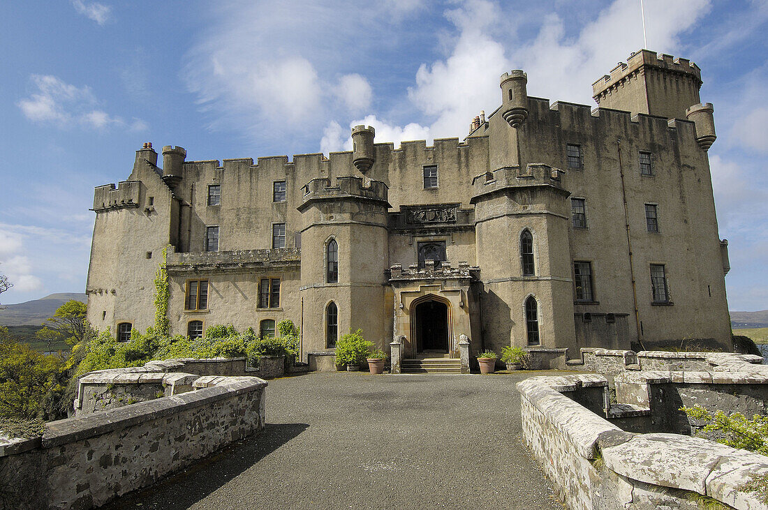 Dunvegan Castle. Isle of Skye. Scotland. U.K.